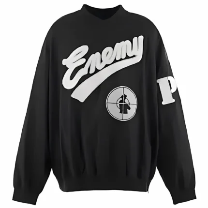 Saint Michael Black Sweatshirt