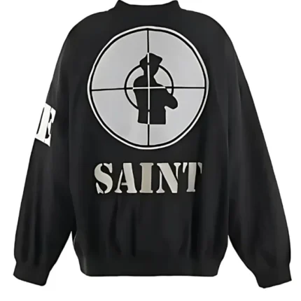 Saint Michael Black Sweatshirt