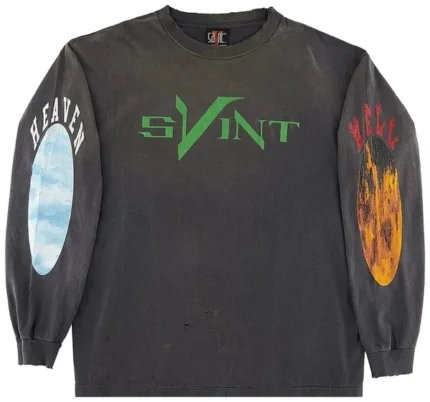Saint Mx x Skull Black Sweatshirt