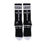 Saint Michaels Charcoal Socks