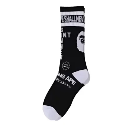 Saint Michaels Charcoal Socks