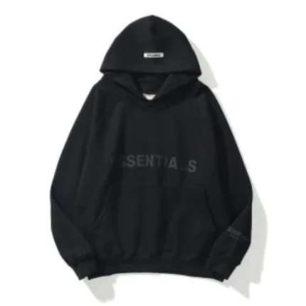 Essentials Fear of God Black Hoodie