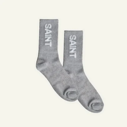 Saint Michaels Grey Socks