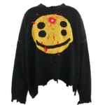 Saint Michael Smile Knit Sweatshirt