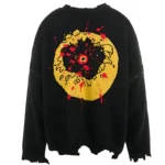 Saint Michael Smile Knit Sweatshirt