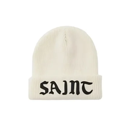 Saint Michael Knit White Caps