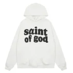 Saint Michael Fear of God White Hoodie