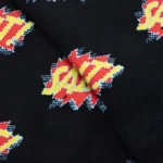 Saint Michael Black Socks