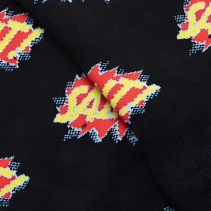 Saint Michael Black Socks