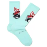 Saint Michaels Eye Blue Socks