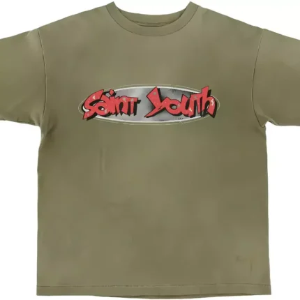 Khaki Saint Michaels In Heaven T-Shirt