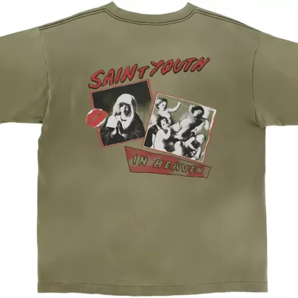 Khaki Saint Michaels In Heaven T-Shirt