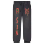 Saint Michael MX6 Black Sweatpants