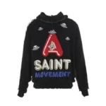 Saint Michael Love Knit Zip-up Hoodie