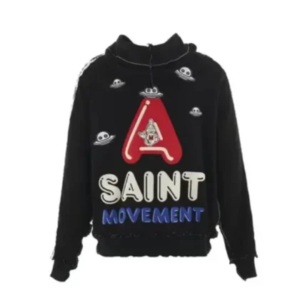 Saint Michael Love Knit Zip-up Hoodie