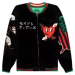 Saint Michael Camo Track Jacket