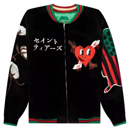 Saint Michael Camo Track Jacket