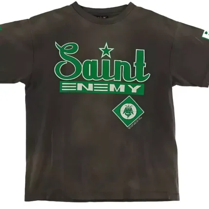 Saint Enemy Black/Green Shirt