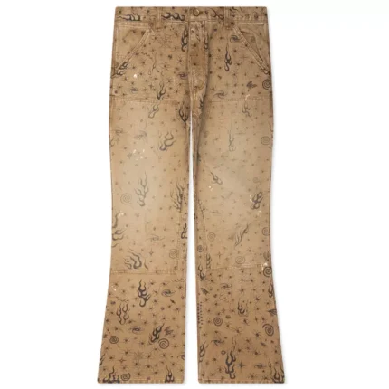 Saint Michael X Dr.Woo Beige Sweatpants