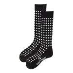 Saint Michaels White Dot Socks